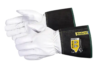 Endura® TIG Welding Gloves, Grain Goatskin, Size Large