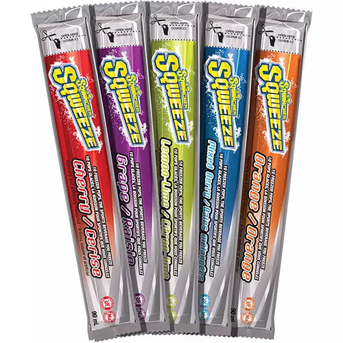 Sqwincher® ZERO® Qwik Stik™ Rehydration Drink, Powder, Fruit Punch