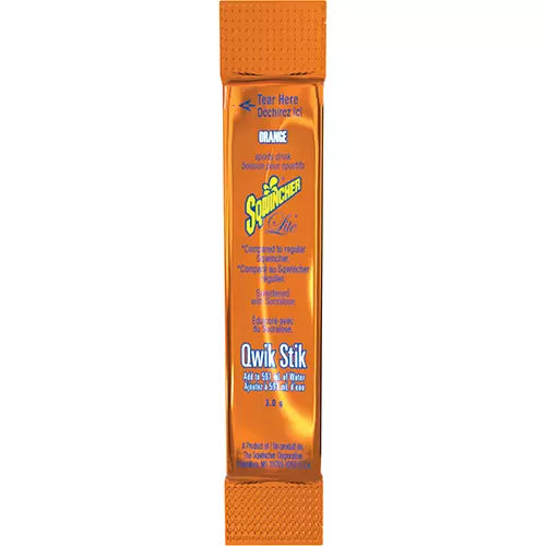 Sqwincher® ZERO® Qwik Stik™ Rehydration Drink, Powder, Fruit Punch