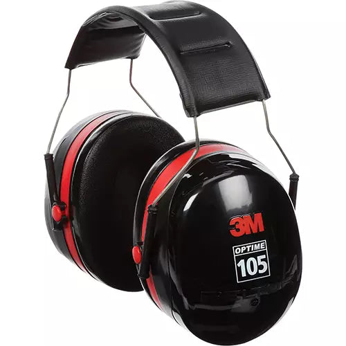 3M Peltor™ Optime™ 105 Series Earmuffs, Headband, 30 NRR dB