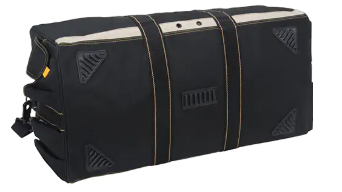 All-Purpose Gear Bag, Polyester, 8 Pockets, Black