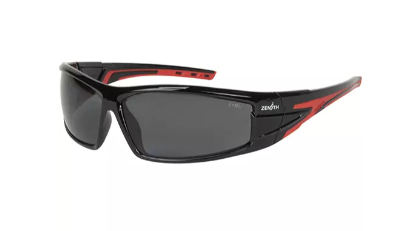 Z3300 Series Safety Glasses, Grey/Smoke Lens, Anti-Scratch/Polarized, ANSI Z87+/Meets/Exceeds CSA Z94.3