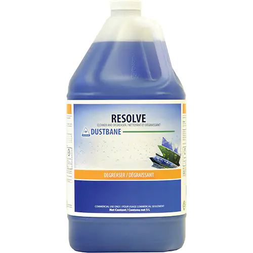 Resolve Cleaner and Degreaser, 5 L, Jug