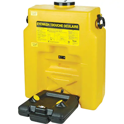 ENCON  Eyewash, Gravity-Fed, 14 gal. Capacity, Meets ANSI Z358.1