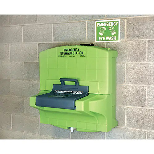 HONEYWELL  Fendall Pure Flow 1000® Eyewash Station, Gravity-Fed, 7 gal. Capacity, Meets ANSI Z358.1