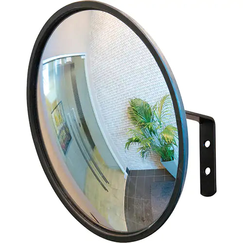 ZENITH SAFETY PRODUCTS  Convex Mirror with Bracket, Indoor/Outdoor, 18" Diameter