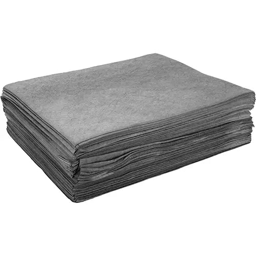 Zenith Safety Products  Meltblown Sorbent Pads, Universal, 15" x 19", 8 gal. Absorbancy